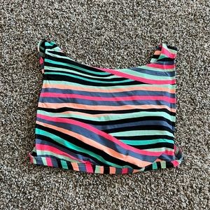 Aerie real soft bathing suit high neck swimsuit top